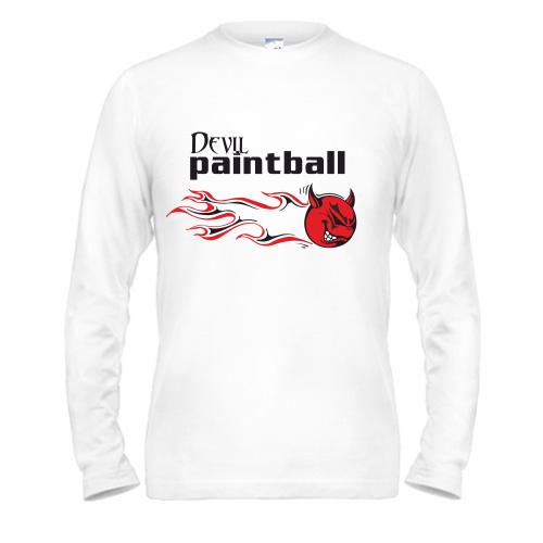 Чоловічий лонгслів Devil paintball