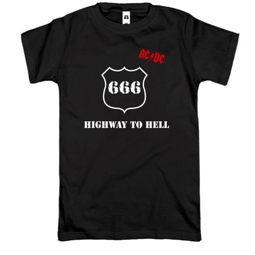 Футболка AC/DC - Highway to hell
