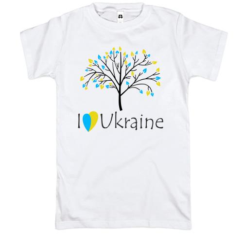 Футболка Я люблю Украину