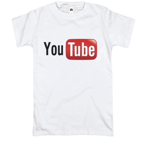 Футболка  з логотипом YouTube