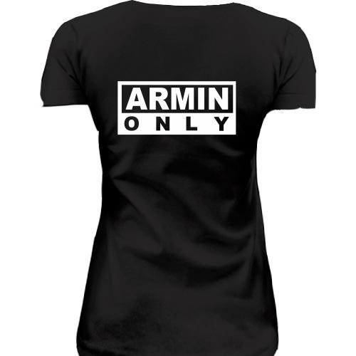 Женская удлиненная футболка Armin Only