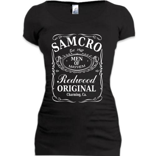 Женская удлиненная футболка Samcro (JD Style)