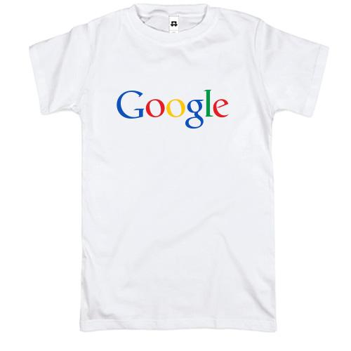 Футболка с логотипом Google