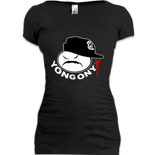 Женская удлиненная футболка Yung Onix
