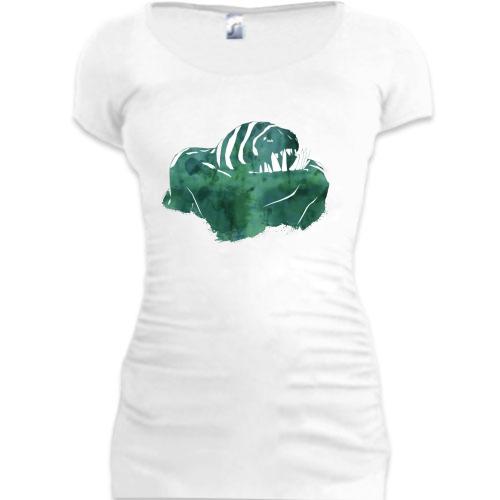 Женская удлиненная футболка Tidehunter