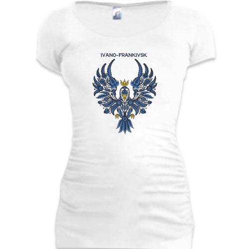 Женская удлиненная футболка Ivano-Frankivsk