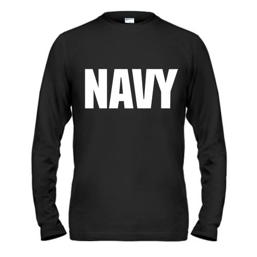 Чоловічий лонгслів NAVY (ВМС США)