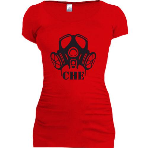 Женская удлиненная футболка CHE