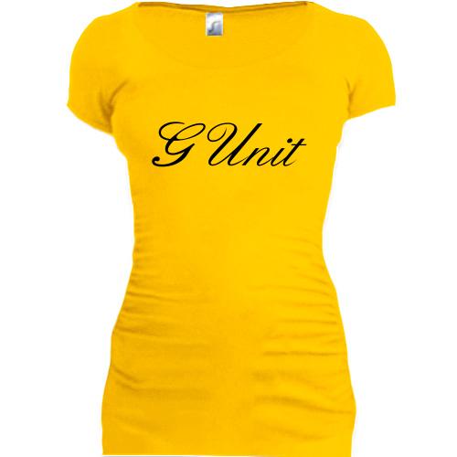 Женская удлиненная футболка G unit