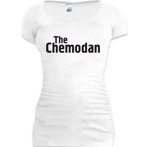 Женская удлиненная футболка Chemodan