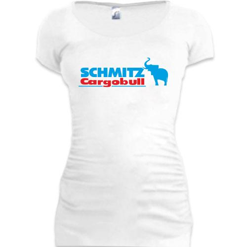 Женская удлиненная футболка Schmitz Cargobull