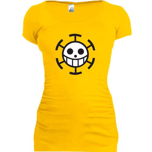 Женская удлиненная футболка One Piece