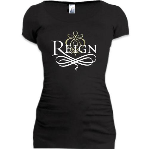 Женская удлиненная футболка Reign