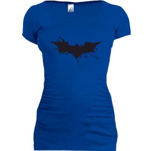 Женская удлиненная футболка Batman (3)