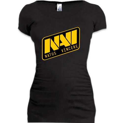 Женская удлиненная футболка Navi Dota Cs