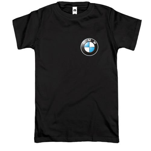 Футболка з лого BMW (mini)