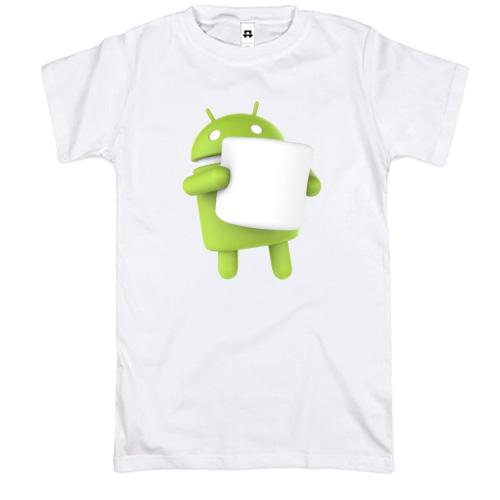 Футболка Android 6 Marshmallow