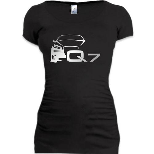 Женская удлиненная футболка Audi Q7