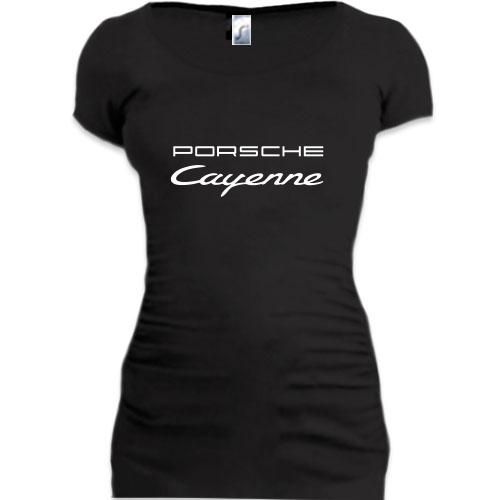 Подовжена футболка Porsche Cayenne