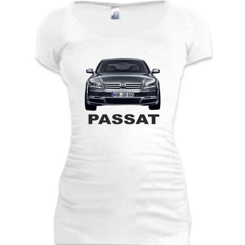 Женская удлиненная футболка Volkswagen Passat