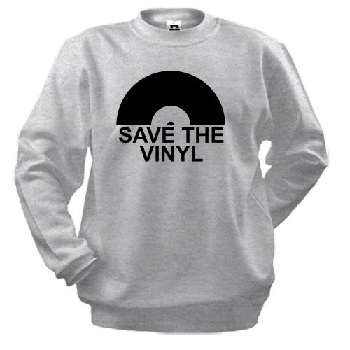 Свитшот Save the vinyl