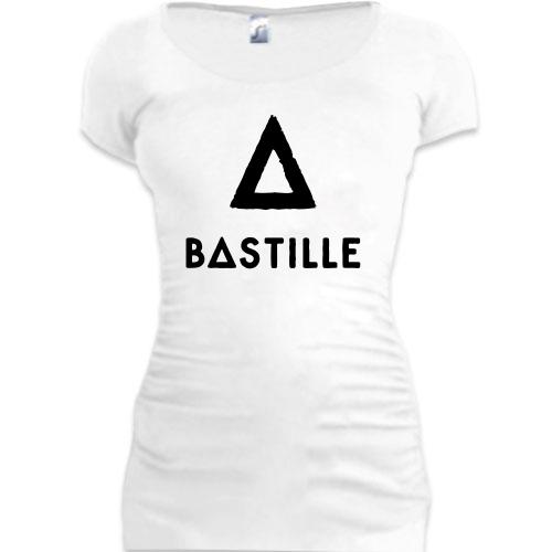 Женская удлиненная футболка Bastille