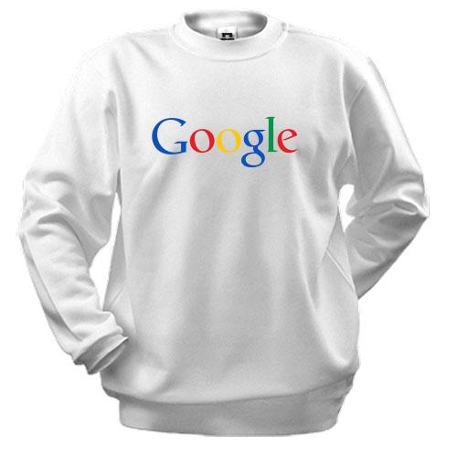 Свитшот с логотипом Google