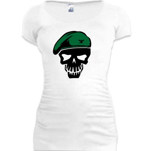 Женская удлиненная футболка Рик Флэг (Suicide Squad)