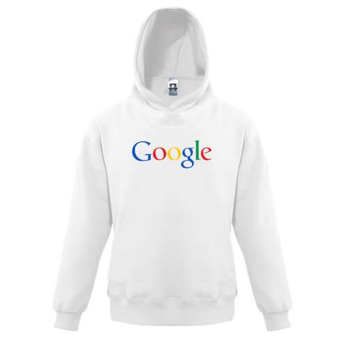 Детская толстовка с логотипом Google