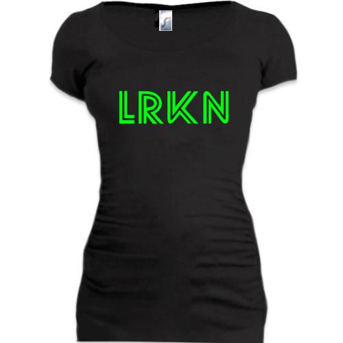 Женская удлиненная футболка LRKN
