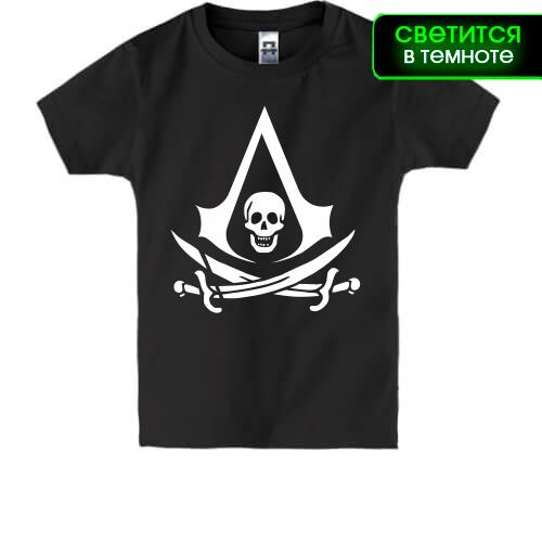 Детская футболка с лого Assassin’s Creed 4