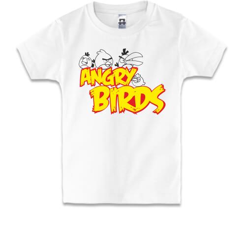 Детская футболка Angry birds 3