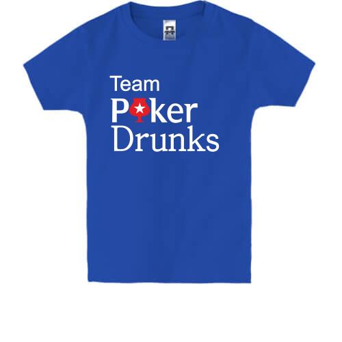 Дитяча футболка Team Poker Drunks