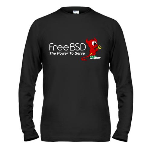 Чоловічий лонгслів FreeBSD uniform type2