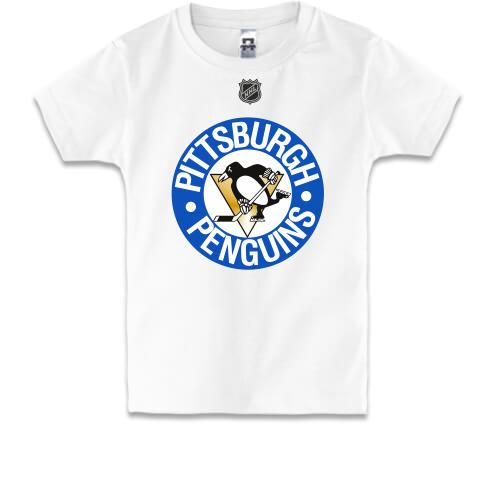 Детская футболка Pittsburgh Penguins wiite