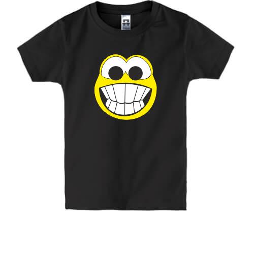 Дитяча футболка Crazy smile