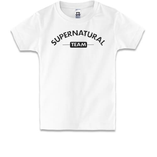 Детская футболка Supernatural team