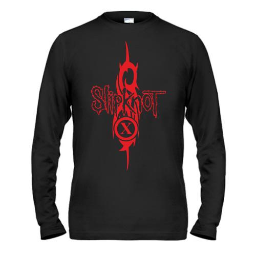 Чоловічий лонгслів Slipknot (logo)