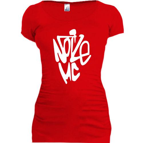 Женская удлиненная футболка Noize MC