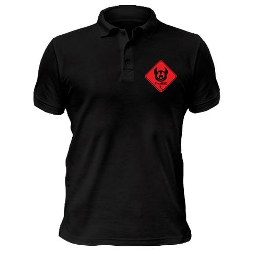 Чоловіча сорочка-поло FreeBSD uniform type