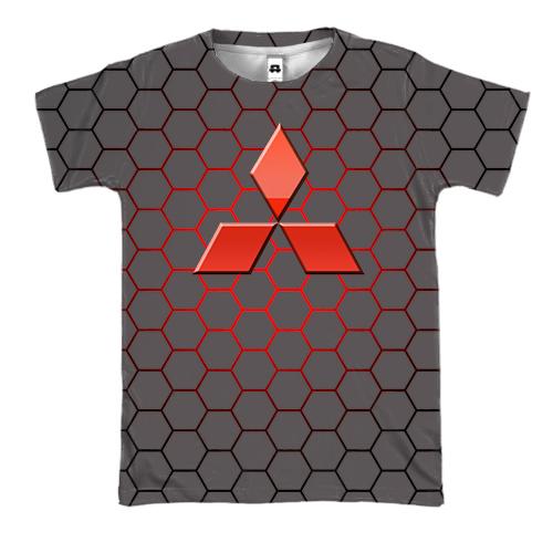 3D футболка Mitsubishi (armor)