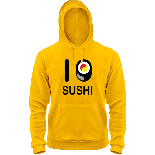 Толстовка Я люблю суши
