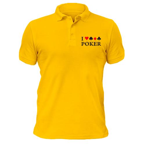 Чоловіча сорочка-поло Покер