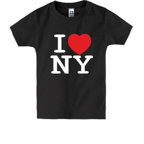 Детская футболка I Love NY (2)
