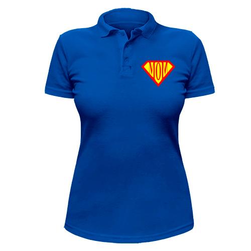 Жіноча сорочка-поло Супер-мама 3