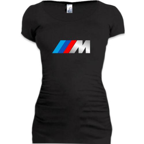 Женская удлиненная футболка BMW M-Series
