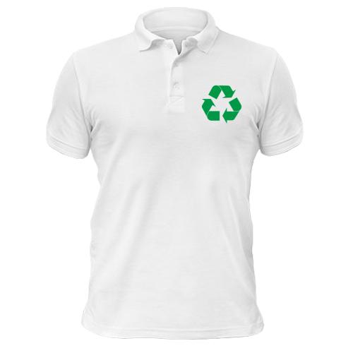 Чоловіча сорочка-поло Recycle