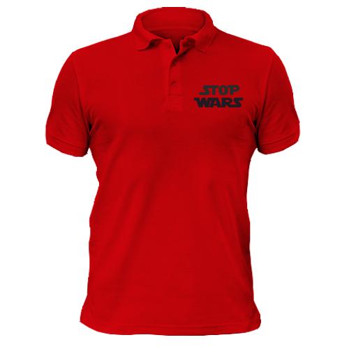 Чоловіча сорочка-поло Stop wars