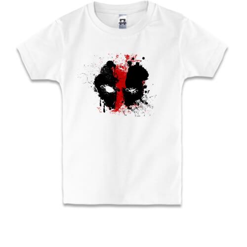 Детская футболка Deadpool (art logo)