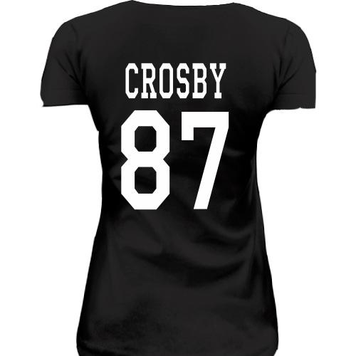 Женская удлиненная футболка Crosby (Pittsburgh Penguins)